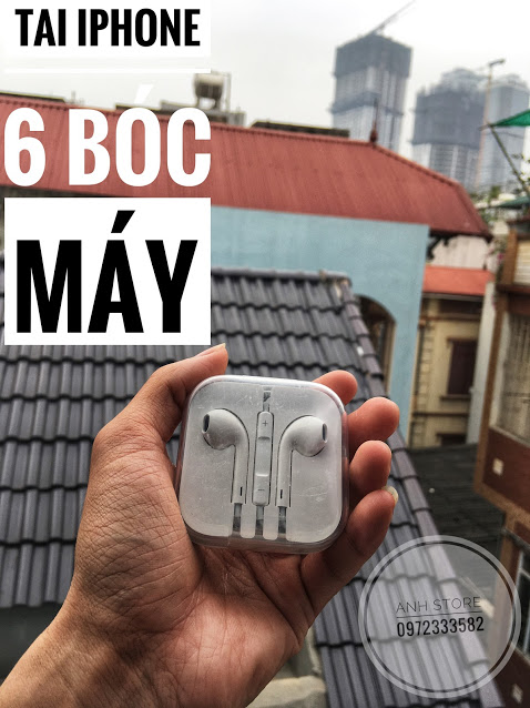Tai nghe Apple EarPods Jack Lightning iPhone 7/ 8/ XS Max/ 11 Pro ZIN –  Shop Tí Chuột